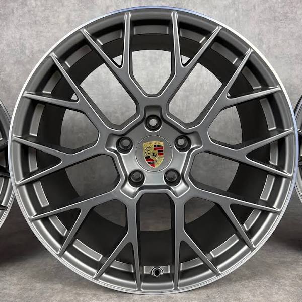 4 JANTES NEUVES lot avants 8,5x20 arrières 11,5x21 5x130 anthracite mat 11.5x21"
